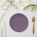 Search for navy blue paper plates Retro