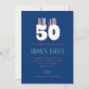 Search for candle birthday invitations Blue