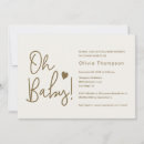 Search for oh baby invitations Gender neutral
