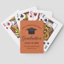Search for graduation playing cards University