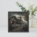Search for spooky house invitations Black cat