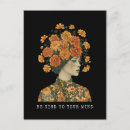 Search for mindfulness postcards Girl