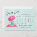 Search for pool party save the dates Tropical