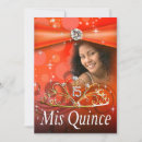 Search for orange quinceanera invitations Sweet 15