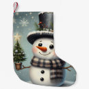 Search for snowman christmas stockings Whimsical