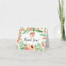 Search for peach thank you cards Girl