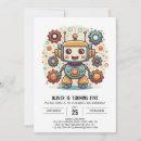 Search for mechanic birthday invitations Robot