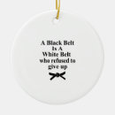 Search for black belt christmas tree decorations Karate