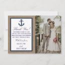 Search for anchor wedding thank you cards Beach