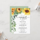 Search for fall sunflower wedding invitations Modern