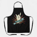 Search for rock and roll aprons Band