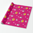 Search for dreams wrapping paper Moon