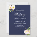 Search for navy blue yellow wedding invitations Floral