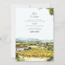 Search for napa valley invitations Watercolor