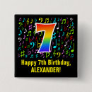Search for 7 badges 7th birthday