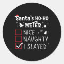 Search for nice list stickers Xmas