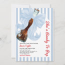 Search for shes about to pop baby shower invitations Watercolor