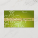 Search for singles business cards Green