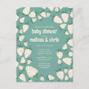 Search for strawberry baby shower invitations Modern