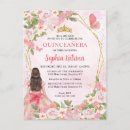 Search for pink and gold princess invitations Floral