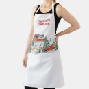 Search for snow scene aprons Snowman