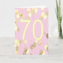 Search for mom 70th birthday cards Pink