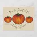 Search for pumpkin patch baby shower invitations Fall