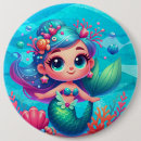 Search for mermaid badges Cartoon
