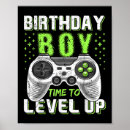 Search for birthday games posters Level