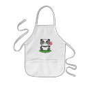 Search for kids panda aprons Cartoon