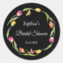 Search for yellow tulip flower stickers Bridal shower