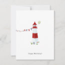 Search for nautical lighthouse birthday cards Beach