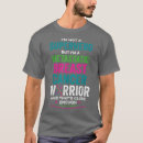Search for breast cancer warrior tshirts Bleached pink