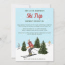 Search for cabin birthday invitations Watercolor