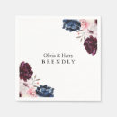 Search for burgundy wedding napkins Dinner