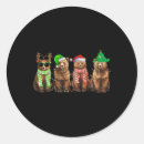 Search for funny bear stickers Santa claus