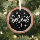Search for believe christmas decor Simple