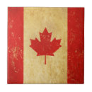 Search for canada flag tiles Vintage