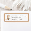 Search for rodeo return address labels Cowboy baby shower