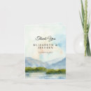 Search for mountain wedding thank you cards Winter woodland