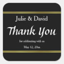 Search for thank you for celebrating with us wedding stickers Elegant
