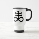 Search for satanic travel mugs Baphomet