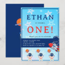 Search for boys space birthday invitations Baby boy