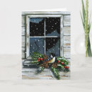 Search for window christmas cards Illustration