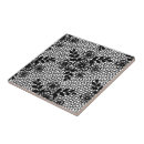 Search for white lace tiles Black