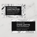 Search for blueprints business cards Construction