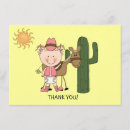 Search for western thank you cards Baby girl