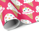 Search for ice cream cone wrapping paper Fun