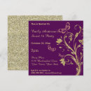 Search for purple butterfly sweet 16 invitations Glitter