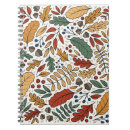 Search for autumn leaf notebooks Pattern